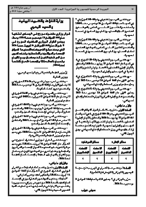 
العدد 1 من الجريدة الرسمية الجزائرية • الصفحة 1

            