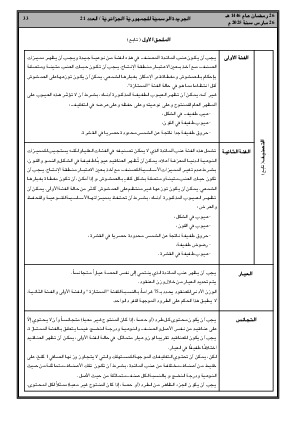 
العدد 21 من الجريدة الرسمية الجزائرية • الصفحة 1

            