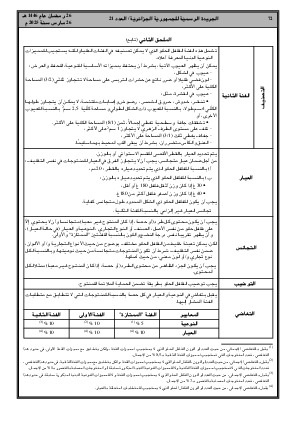 
العدد 21 من الجريدة الرسمية الجزائرية • الصفحة 1

            