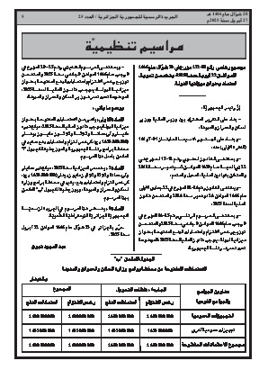 
العدد 25 من الجريدة الرسمية الجزائرية • الصفحة 1

            