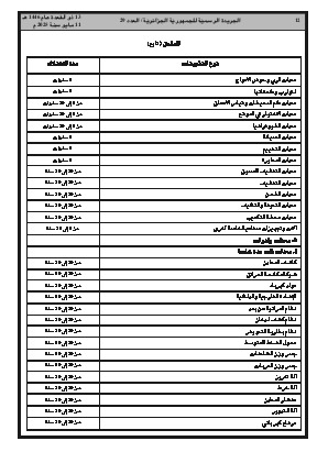 
العدد 29 من الجريدة الرسمية الجزائرية • الصفحة 1

            