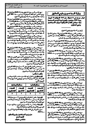 
العدد 30 من الجريدة الرسمية الجزائرية • الصفحة 1

            