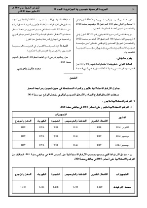 
العدد 32 من الجريدة الرسمية الجزائرية • الصفحة 1

            