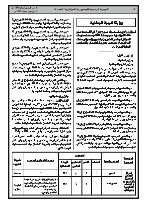 
العدد 36 من الجريدة الرسمية الجزائرية • الصفحة 1

            