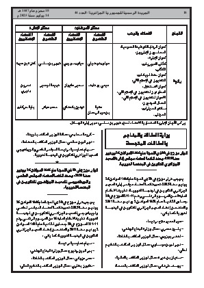 
العدد 44 من الجريدة الرسمية الجزائرية • الصفحة 1

            