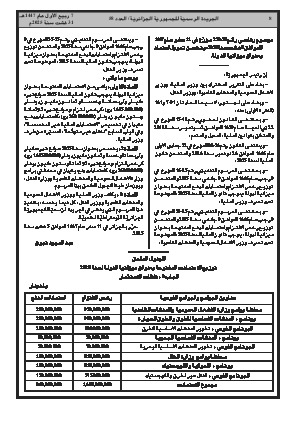 
العدد 58 من الجريدة الرسمية الجزائرية • الصفحة 1

            