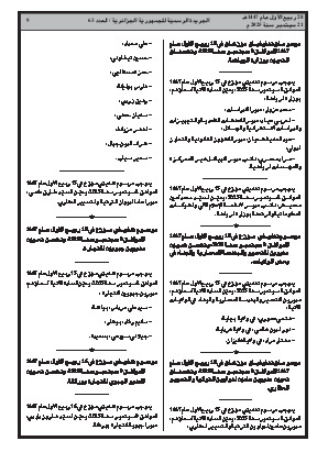 
العدد 63 من الجريدة الرسمية الجزائرية • الصفحة 1

            