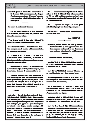 
N°1 du Journal officiel de la République Algérienne Démocratique et Populaire • Page 1

            