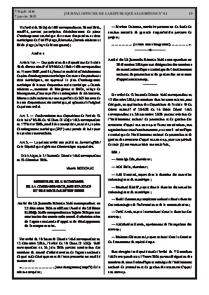 
N°1 du Journal officiel de la République Algérienne Démocratique et Populaire • Page 1

            