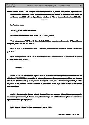
N°2 du Journal officiel de la République Algérienne Démocratique et Populaire • Page 1

            