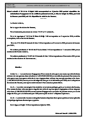 
N°2 du Journal officiel de la République Algérienne Démocratique et Populaire • Page 1

            