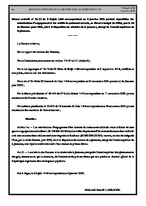 
N°2 du Journal officiel de la République Algérienne Démocratique et Populaire • Page 1

            
