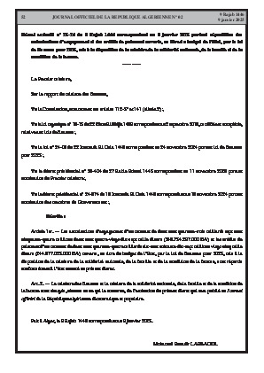 
N°2 du Journal officiel de la République Algérienne Démocratique et Populaire • Page 1

            