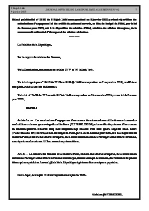 
N°2 du Journal officiel de la République Algérienne Démocratique et Populaire • Page 1

            