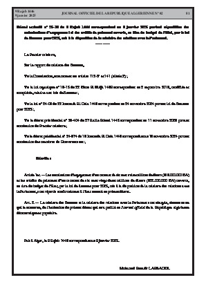 
N°2 du Journal officiel de la République Algérienne Démocratique et Populaire • Page 1

            