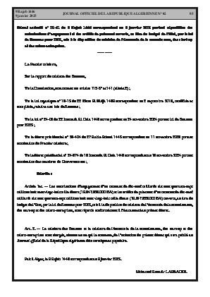 
N°2 du Journal officiel de la République Algérienne Démocratique et Populaire • Page 1

            