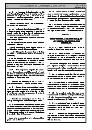 
Issue #3 of the Official Gazette of the People's Democratic Republic of Algeria • Page 1

            