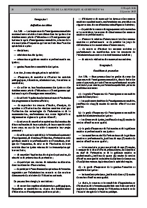 
Issue #4 of the Official Gazette of the People's Democratic Republic of Algeria • Page 1

            