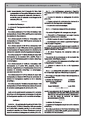 
N°6 du Journal officiel de la République Algérienne Démocratique et Populaire • Page 1

            