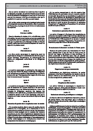 
N°6 du Journal officiel de la République Algérienne Démocratique et Populaire • Page 1

            