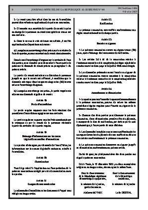 
N°8 du Journal officiel de la République Algérienne Démocratique et Populaire • Page 1

            