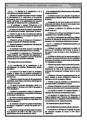 
N°10 du Journal officiel de la République Algérienne Démocratique et Populaire • Page 1

            