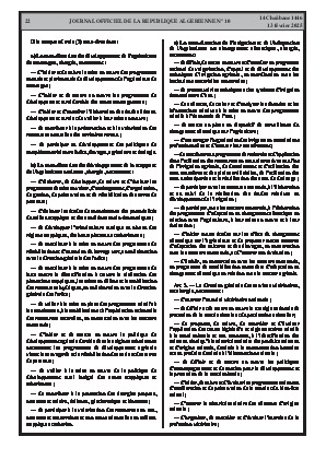 
N°10 du Journal officiel de la République Algérienne Démocratique et Populaire • Page 1

            