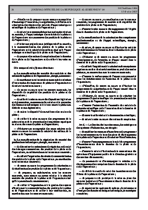 
N°10 du Journal officiel de la République Algérienne Démocratique et Populaire • Page 1

            