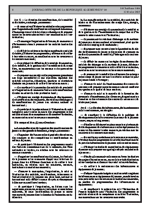 
N°10 du Journal officiel de la République Algérienne Démocratique et Populaire • Page 1

            