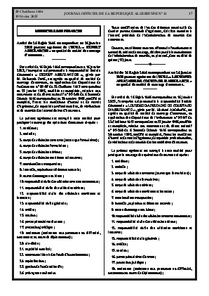 
Issue #11 of the Official Gazette of the People's Democratic Republic of Algeria • Page 1

            