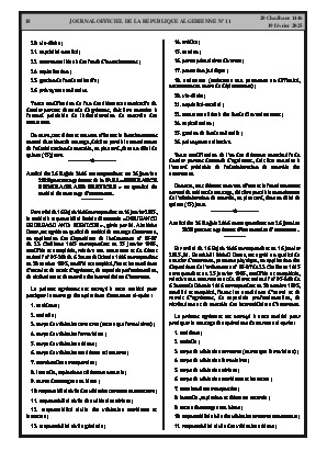 
Issue #11 of the Official Gazette of the People's Democratic Republic of Algeria • Page 1

            