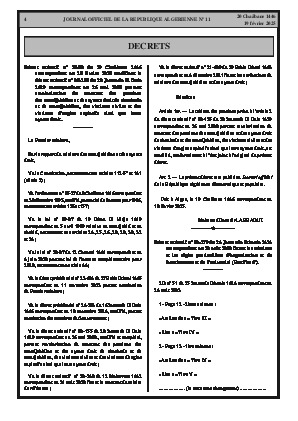 
Issue #11 of the Official Gazette of the People's Democratic Republic of Algeria • Page 1

            