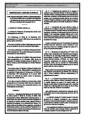 
Issue #11 of the Official Gazette of the People's Democratic Republic of Algeria • Page 1

            