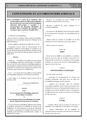 
N°12 du Journal officiel de la République Algérienne Démocratique et Populaire • Page 1

            