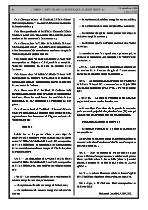 
Issue #14 of the Official Gazette of the People's Democratic Republic of Algeria • Page 1

            