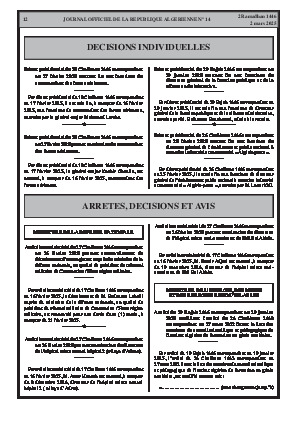 
Issue #14 of the Official Gazette of the People's Democratic Republic of Algeria • Page 1

            
