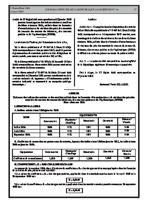 
Issue #14 of the Official Gazette of the People's Democratic Republic of Algeria • Page 1

            