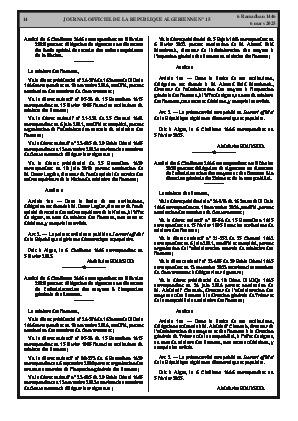 
N°15 du Journal officiel de la République Algérienne Démocratique et Populaire • Page 1

            