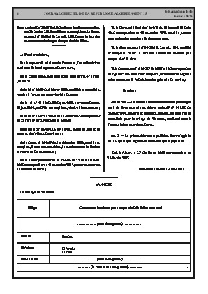 
N°15 du Journal officiel de la République Algérienne Démocratique et Populaire • Page 1

            