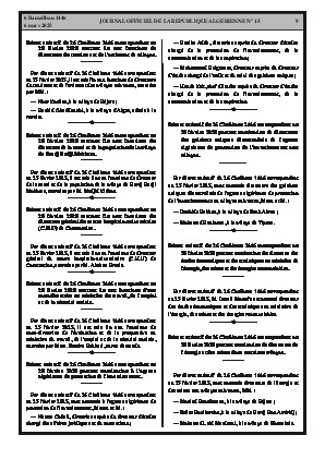 
N°15 du Journal officiel de la République Algérienne Démocratique et Populaire • Page 1

            
