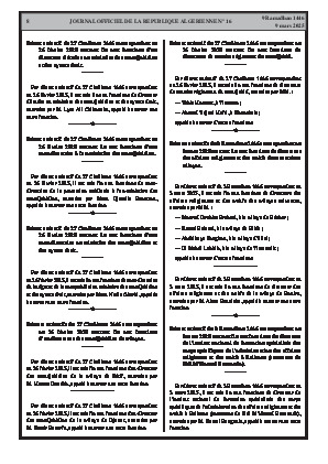 
N°16 du Journal officiel de la République Algérienne Démocratique et Populaire • Page 1

            