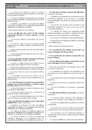 
Issue #17 of the Official Gazette of the People's Democratic Republic of Algeria • Page 1

            