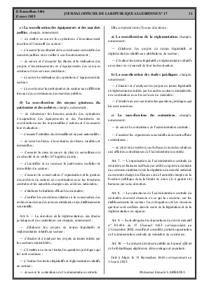 
Issue #17 of the Official Gazette of the People's Democratic Republic of Algeria • Page 1

            