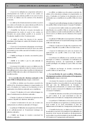 
Issue #17 of the Official Gazette of the People's Democratic Republic of Algeria • Page 1

            