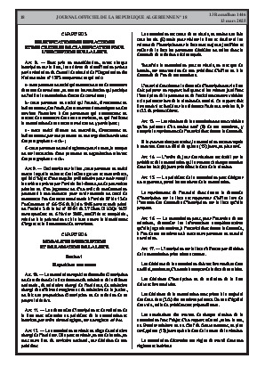 
N°18 du Journal officiel de la République Algérienne Démocratique et Populaire • Page 1

            