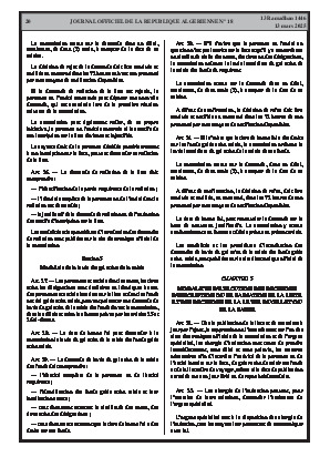 
N°18 du Journal officiel de la République Algérienne Démocratique et Populaire • Page 1

            