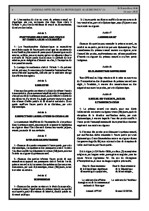 
Issue #21 of the Official Gazette of the People's Democratic Republic of Algeria • Page 1

            