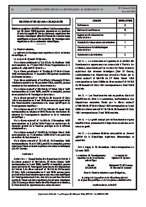 
Issue #22 of the Official Gazette of the People's Democratic Republic of Algeria • Page 1

            