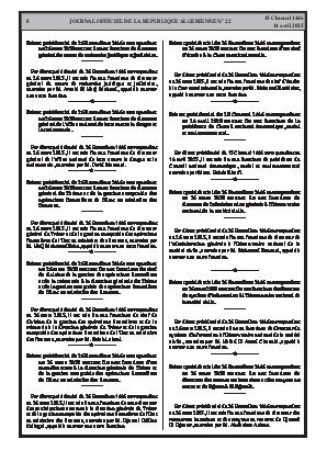 
Issue #22 of the Official Gazette of the People's Democratic Republic of Algeria • Page 1

            