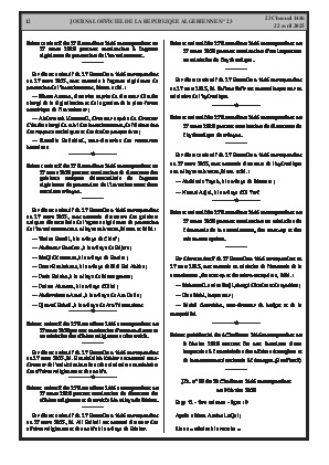 
Issue #23 of the Official Gazette of the People's Democratic Republic of Algeria • Page 1

            